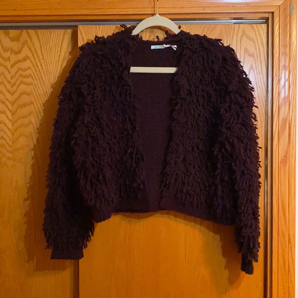 Urban Outfitters (Kimchi Blue) purple cardigan